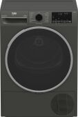 Сушильная машина Beko B3T47239A, черный, 7 кг, тепловой насос, УФ обработка, 54,5 см