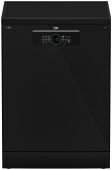 Посудомоечная машина Beko BDFN25521B черный, полноразмерная, 3 корзины, 5 программ, 44 дБ