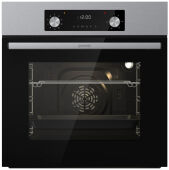Духовой шкаф Gorenje BO6737E02NX нержавеющая сталь, 9 режимов, утапливаемые переключатели