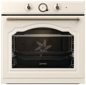 Духовой шкаф Gorenje BOS67372CLI Classico, ретро бежевый/бронза, телескопические направляющие