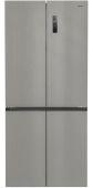 Холодильник Centek CT-1746 NF INOX нержавеющая сталь, 192x83.3 см, 4-х дверный