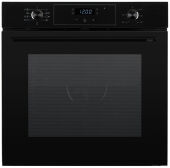 Духовой шкаф DELONGHI DEO 735 NB NORMA черный,9 режимов, утапливаемые ручки