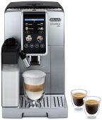 Кофемашина De’Longhi ECAM380.85.SB, серебристый/черный, автоматический капуччинатор LatteCrema