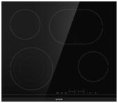 Варочная панель Gorenje ECT646BSCE черная, 60х52 см, трехконтурная, овальная зоны, таймер