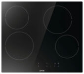 Варочная панель Gorenje ECT64BSCE черный, 59 см, 4 конфорки Hi-Light, таймер