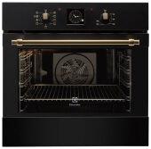 Духовой шкаф Electrolux EOB3400BOR ретро черный/ручки бронза, 8 режимов
