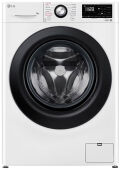 Стиральная машина LG F2V3FS6W AI DD, белый, прямой привод, 9 кг, пар, инверторная