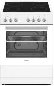 Электроплита Simfer F66VW04025 белый, 60 см, 4 конфорки Hi Light, таймер