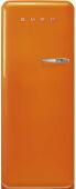 Холодильник Smeg FAB28LOR6 оранжевый ретро, однодверный с морозилкой, 153х60.1 см, A+++