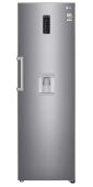 Холодильник LG GC-F411ELDM DoorCooling+ однокамерный с диспенсером воды, платиновое серебро