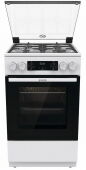 Газовая плита Gorenje GGI5C22WF белый, узкая, газовая духовка, чугунные решетки