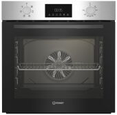 Духовой шкаф Indesit IBFTE 2434 IX нержавеющая сталь, 6 режимов, быстрый разогрев