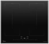 Варочная панель Midea MIH67781F инверторная, 4 индукционные конфорки, 2 Flex зоны, слайдер