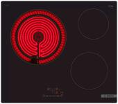 Варочная панель BOSCH PKK611BB2E черный, 3 конфорки Hi-Light, конфорка 27.5 см