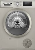 Сушильная машина Bosch WTN86202ME Serie 4, серебристый, 8 кг, AutoDry