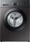 Стиральная машина узкая Samsung WW65AG4S20CX/LP серебристый inox, 1200 об/мин, 8 кг, 45 см, инвертор, пар