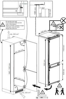   Hotpoint HBT 20i  NoFrost 193,5 