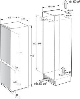   Gorenje NRKI519141 193 , NoFrost,  