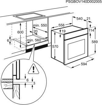   Electrolux OEF5E 50 X