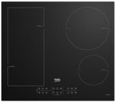 Варочная панель Beko BHI6420KFBB индукционная, зона Bridge, бустер, таймер