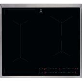 Варочная панель Electrolux EIV6340X стальная рамка, 4 индукционные,Bridge, таймер, Hob2Hood, слайдер