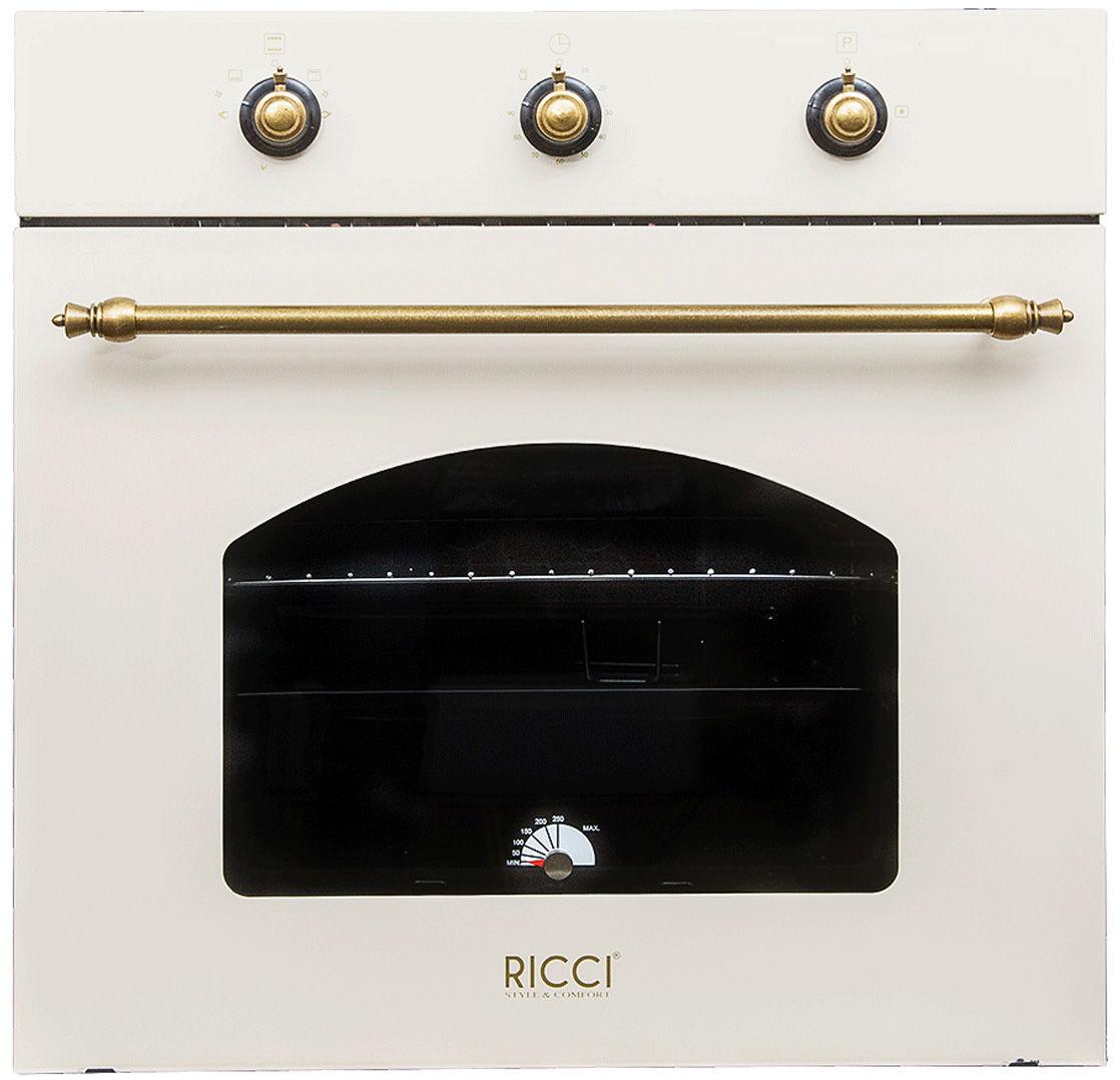 Встраиваемый газовый духовой шкаф Ricci RGO 620 bg